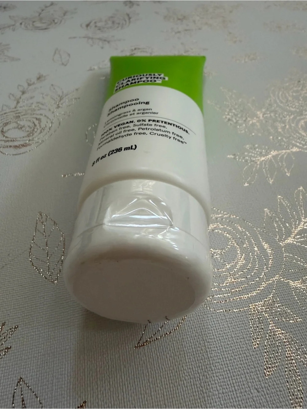 ACURE Curiously Clarifying Shampoo - Green & White Tube